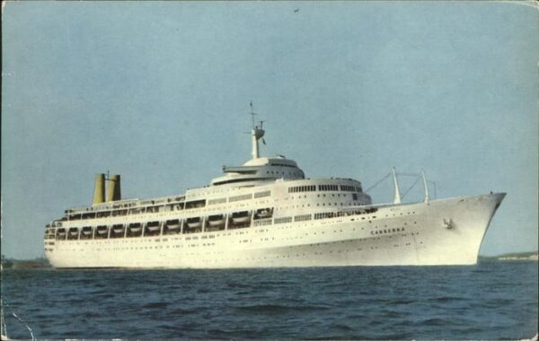 Faehre Ferry Bac Traghetto-- S.S. Canberra Orient Line