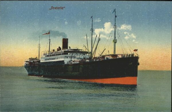 Dampfer Oceanliner Pretoria Verlag A.N.H.