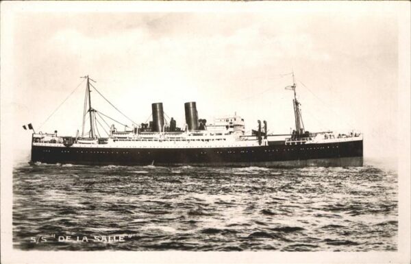 Dampfer Oceanliner S.S. De La Salle