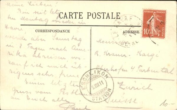 Dampfer Oceanliner La Savoie Le Havre – Bild 2