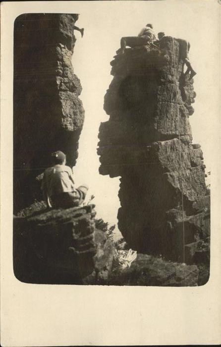 Bergsteigen Klettern