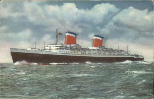Dampfer Oceanliner S.S. United States