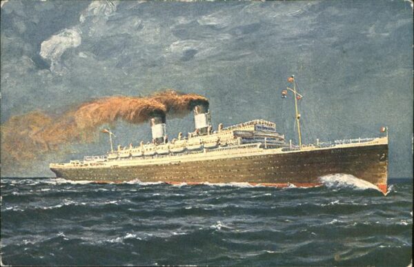 Dampfer Oceanliner Roma N.G.I. Genova