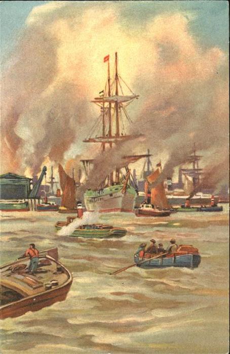 Segelschiffe Künstlerkarte Nr. 316/2