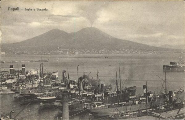 Segelschiffe Napoli Porto Vesuvio