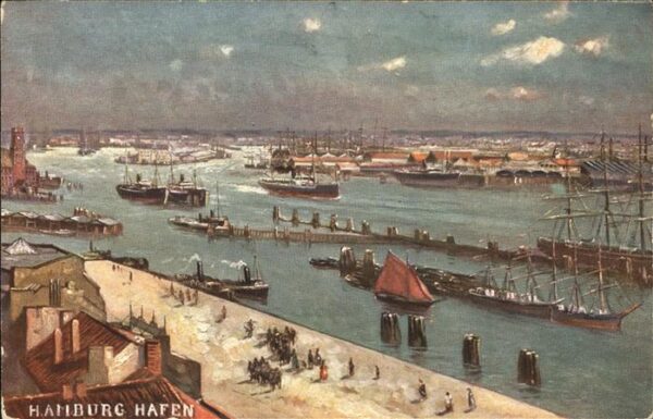 Segelschiffe Hamburg Hafen Theo Stroefer Nr. 7