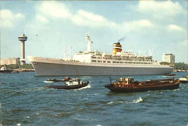 Dampfer Oceanliner S.S. Statendam Holland-America Line