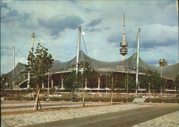 Olympia Olympastadion Olympiaturm München