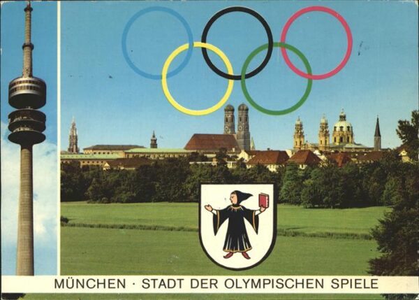 Olympia Turm Münchner Kindl Englischer Garten