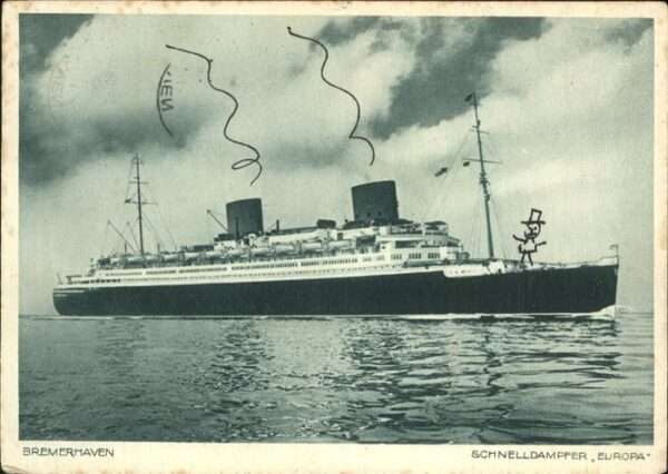 Dampfer Oceanliner Europa Bremerhaven