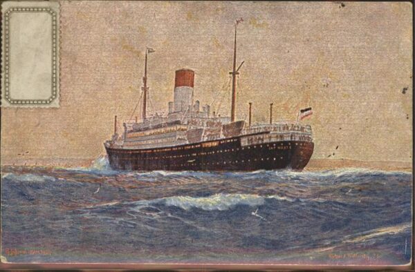 Dampfer Oceanliner Cap Norte Hamburg-Südamerika