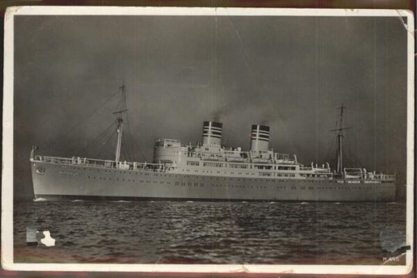 Dampfer Oceanliner Windhuk Deutsche Afrika-Linien Hamburg