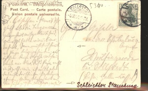 Liederkarte Rheinlied Mandoline Lockung Wolfgang v. – Bild 2