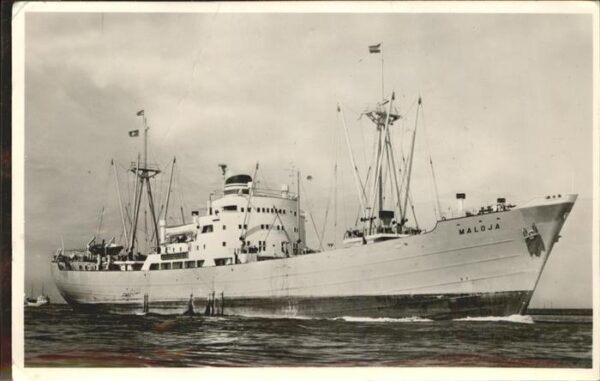 Schiffe Ships Navires M.V. Maloja Alpina Line LTD. Basle