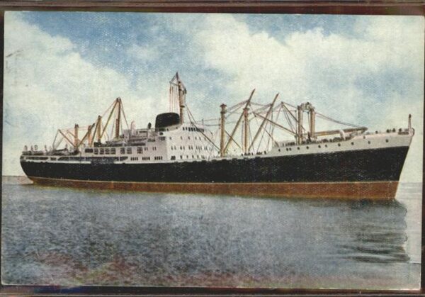 Dampfer Oceanliner M/n. Guadalupe Spanien