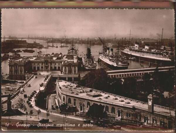 Hafenanlagen Genova stazione marittima porto