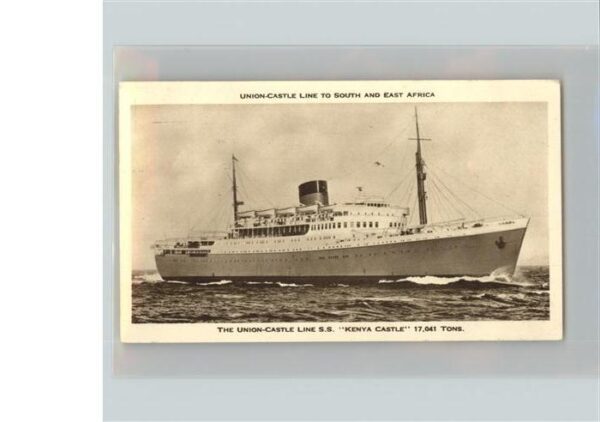 Schiffe Ships Navires S.S. Kenya Castle Afrika