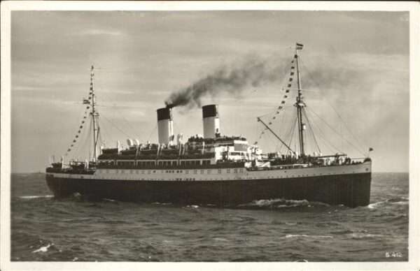 Dampfer Oceanliner M.S. Monte Olivia Motorschiff