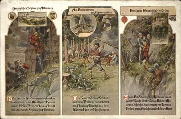 Sagen Maerchen Altenburger Prinzenraub Ritter Kunz von