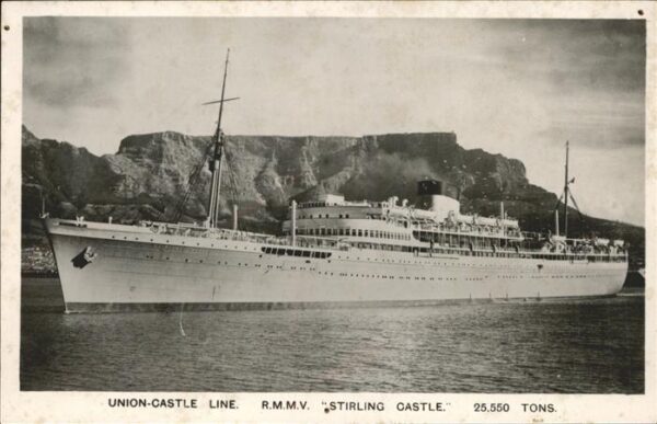 Dampfer Oceanliner R.M.M.V. Stirling Castle