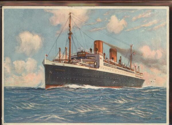 Dampfer Oceanliner Stuttgart R. Schmidt-Laboe