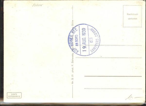 Dampfer Oceanliner Cobra – Bild 2
