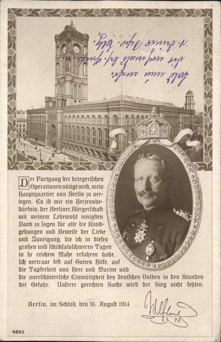 Wilhelm II Berlin Schloss