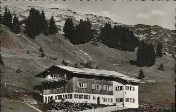 Hirschegg Kleinwalsertal Vorarlberg Erholungsheim Berghalde