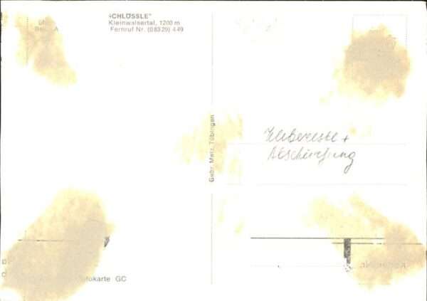 Hirschegg Kleinwalsertal Vorarlberg Pension Schlössle – Bild 2