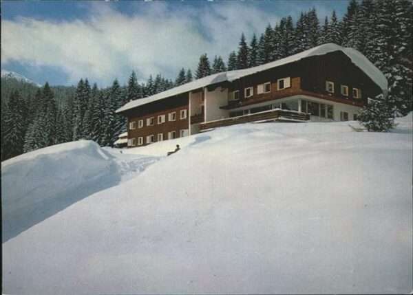 Hirschegg Kleinwalsertal Vorarlberg Sport und Studienheim Marburg
