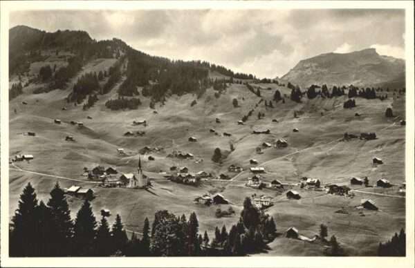 Hirschegg Kleinwalsertal Vorarlberg Luftbild Hoch-Ifen