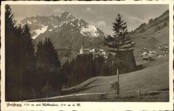 Hirschegg Kleinwalsertal Vorarlberg Widderstein