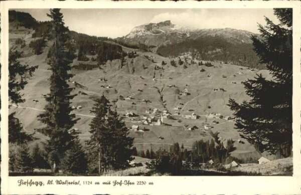 Hirschegg Kleinwalsertal Vorarlberg Hoch-Ifen Luftbild