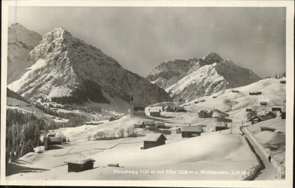 Hirschegg Kleinwalsertal Vorarlberg Elfer Widderstein