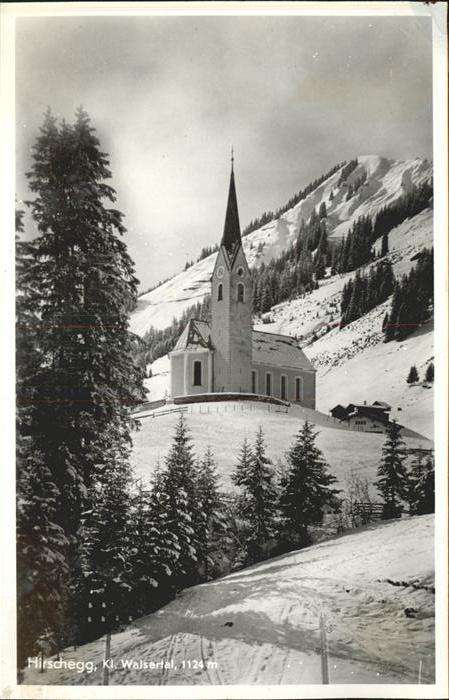 Hirschegg Kleinwalsertal Vorarlberg Kirche