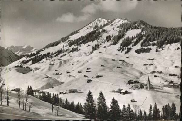 Hirschegg Kleinwalsertal Vorarlberg Panorama