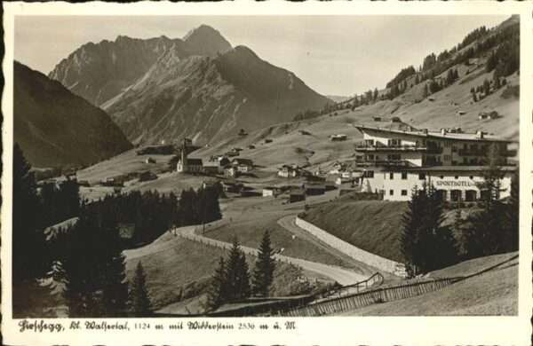 Hirschegg Kleinwalsertal Vorarlberg Sporthotel Ifen Widderstein