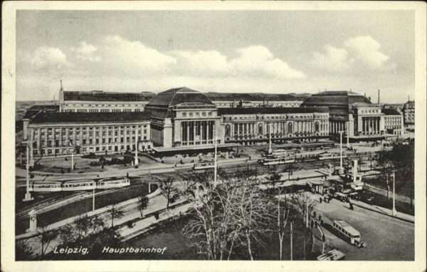Bahnhof Hauptbahnhof Leipzig