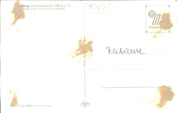 Sessellift Feldberger Hof Schwebelift – Bild 2