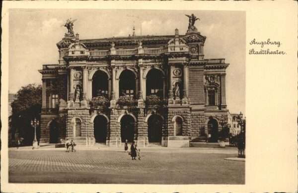 Theatergebaeude Stadttheater Augsburg