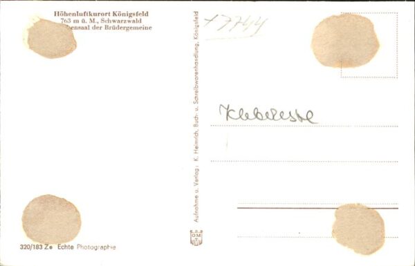 Kirchenorgel K?nigsfeld Kirche Br?dergemeinde – Bild 2
