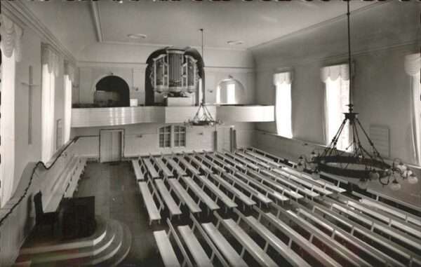 Kirchenorgel K?nigsfeld Kirchensaal Br?dergemeinde