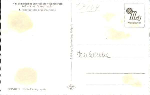 Kirchenorgel K?nigsfeld Kirchensaal Br?dergemeinde – Bild 2