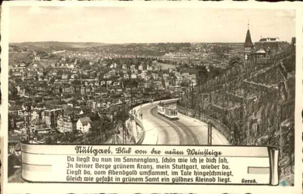 Strassenbahn Stuttgart Spruch