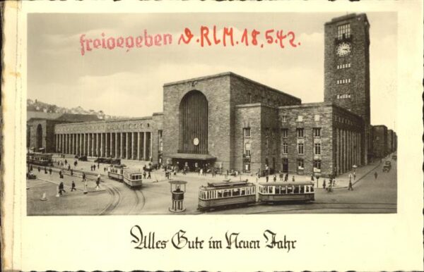 Strassenbahn Neujahr Stuttgart