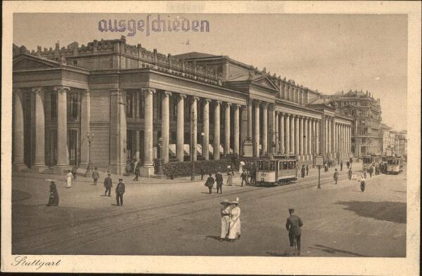 Strassenbahn Stuttgart Königsbau