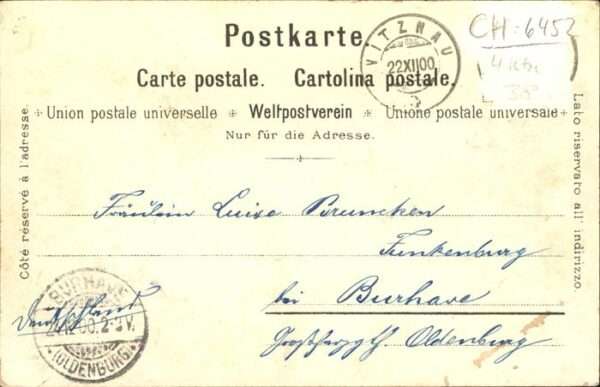 Tell Wilhelm Der Rütlischwur Wandgemälde Vierwaldstä – Bild 2