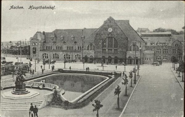 Bahnhof Hauptbahnhof Aachen Strassenbahn