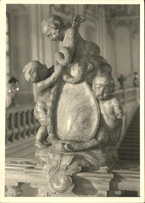 Skulpturen Engel Würzburg Residenz Treppenhaus Pet