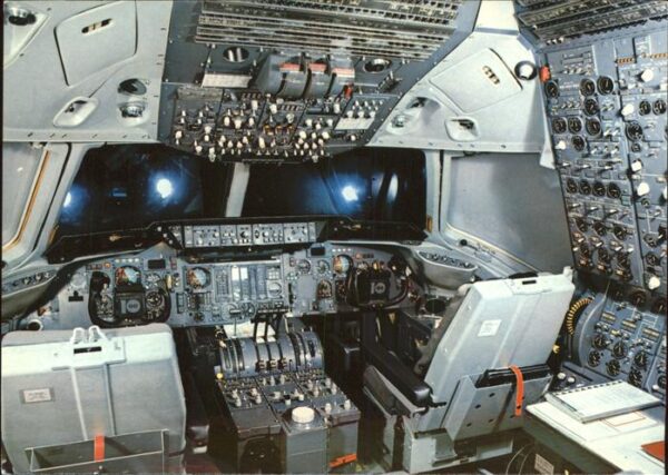 Flugzeuge Zivil Cockpit DC 10